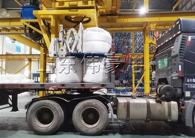 電池材料噸袋裝車機 全自動噸包裝車機流程